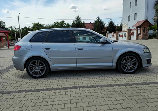 Audi A3 cena 33900 przebieg: 280000, rok produkcji 2011 z Siedliszcze małe 79